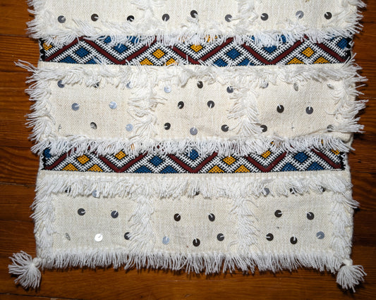 Handmade Berber Pillow Cushion - A Tapestry of Moroccan Heritage